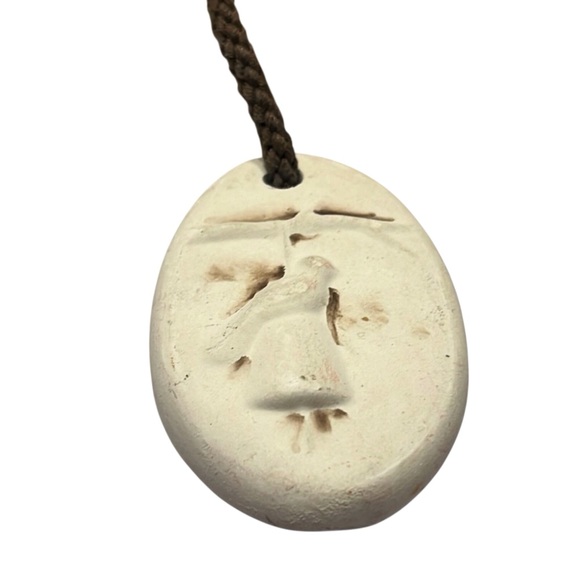 Vintage San Juan Capistrano Sandstone Hand painted Chime. 1986 Pre Owned. - Picture 5 of 5